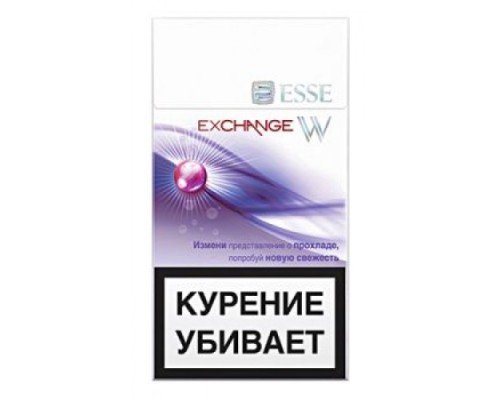 Купить Сигареты Эссе Эксченж Виноград (Esse Exchange W) по оптовой цене