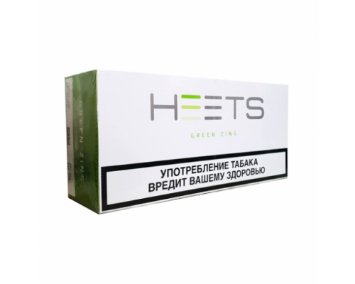 Купить Стики Heets Green Zing (Стики Хитс Грин Зинг Салатовые) по оптовой цене