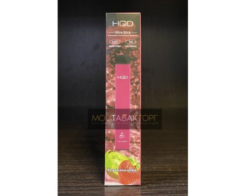 Купить HQD Ultra Stick Kiwi Berry (HQD Ультра Стик Клубника Киви) по оптовой цене