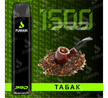 Электронная сигарета Фумари Про 1500 затяжек Табак (Fumari Pods 1500 Pro Tobacco)