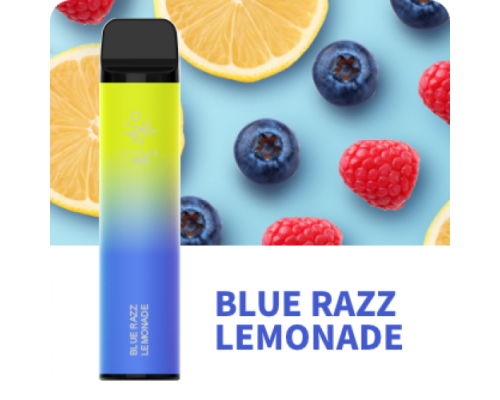 Купить Электронная сигарета Эльф Бар 3600 затяжек Лимонад Голубика Малина (Elf Bar 3600 Blue Razz Lemonade) по оптовой цене