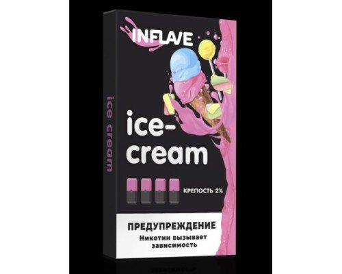 Купить Картриджи Feel the Flavor Ice Cream (Inflave Juul Мороженое) по оптовой цене