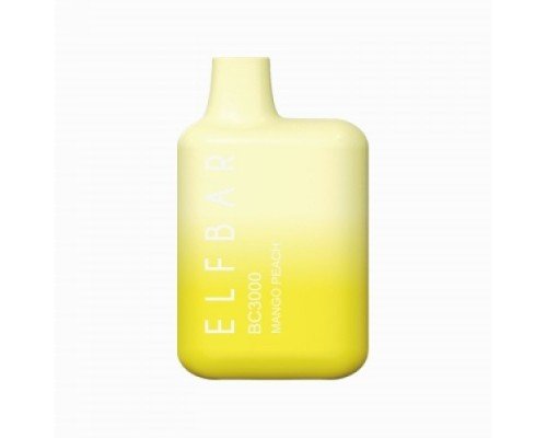 Купить Электронная сигарета Эльф Бар 3000 затяжек Манго Персик (Elf Bar BC 3000 Mango Peach) по оптовой цене